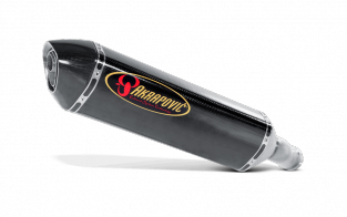 Akrapovic Slip-on Line Carbon Einddemper met E-keur Yamaha FZ-1 Fazer 2006-2015